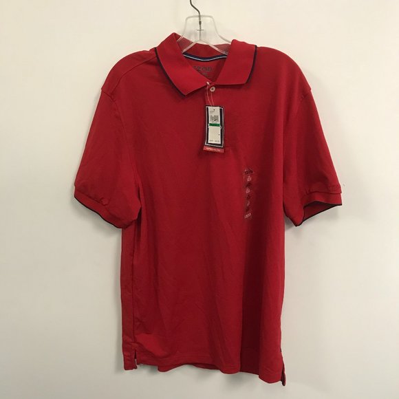 NWT Mens Large Izod Performance Solid Polo Shirt - Picture 1 of 2